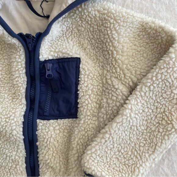 J. Crew Sherpa Fleeze Zip Up Jacket - Picture 4 of 4